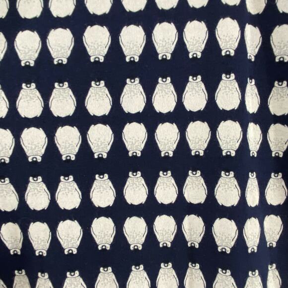 Talbots Womens Penguin Print Blue Pajama Lounge Pants Sz 2X - Picture 3 of 7